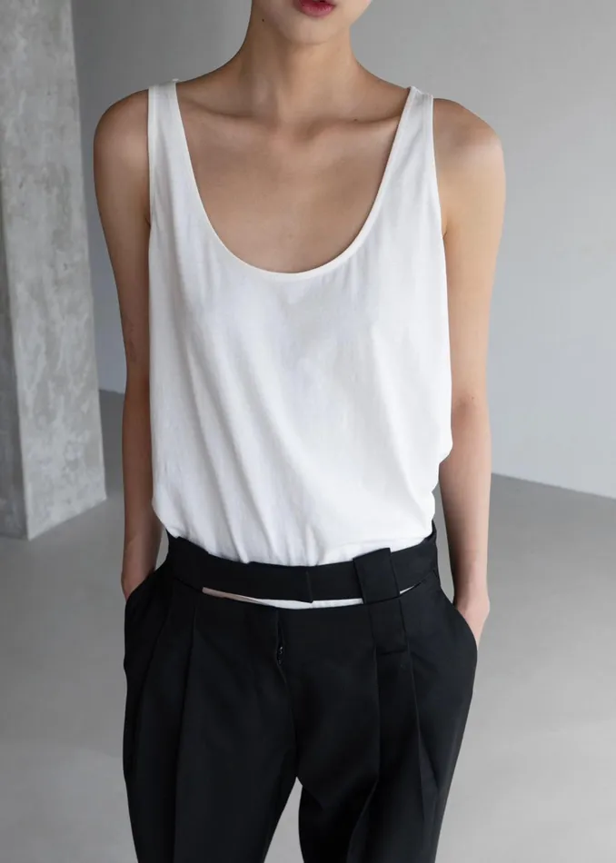 The Frankie Shop Tops Penelope Tank Top 8211 White 8211 Women
