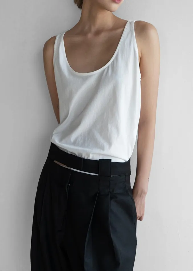 The Frankie Shop Tops Penelope Tank Top 8211 White 8211 Women