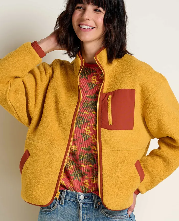 ToadandCo Women8217s Campo Fleece Jacket Acorn Women8217s Jackets and Layers
