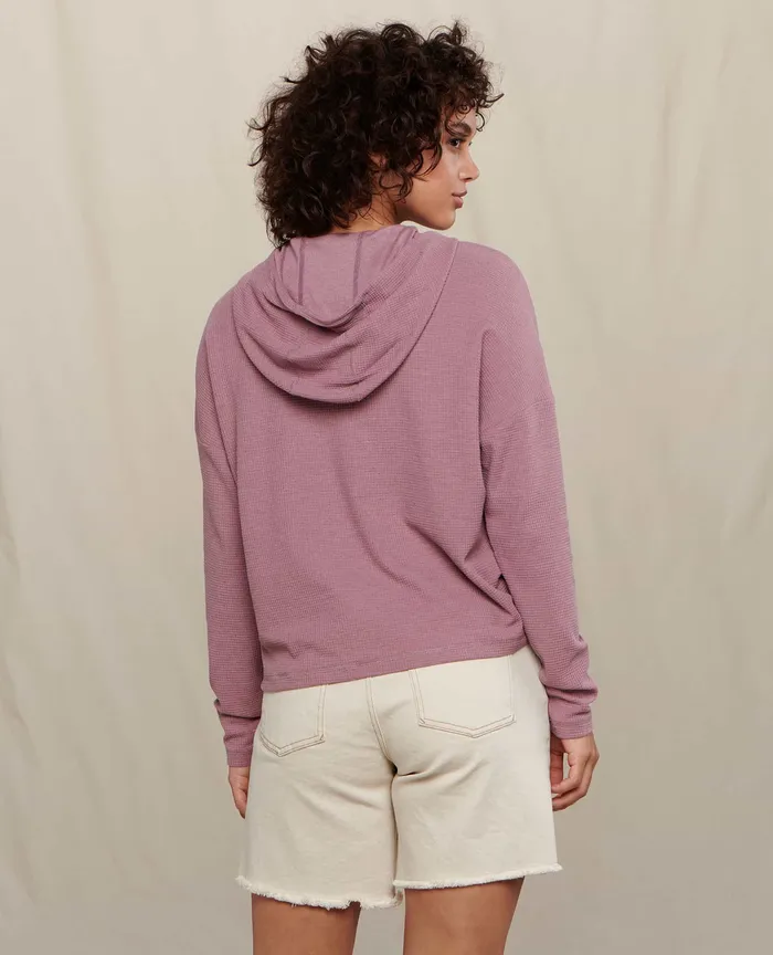Tops and TShirts Women8217s Foothill Long Sleeve Hoodie Fox ToadandCo