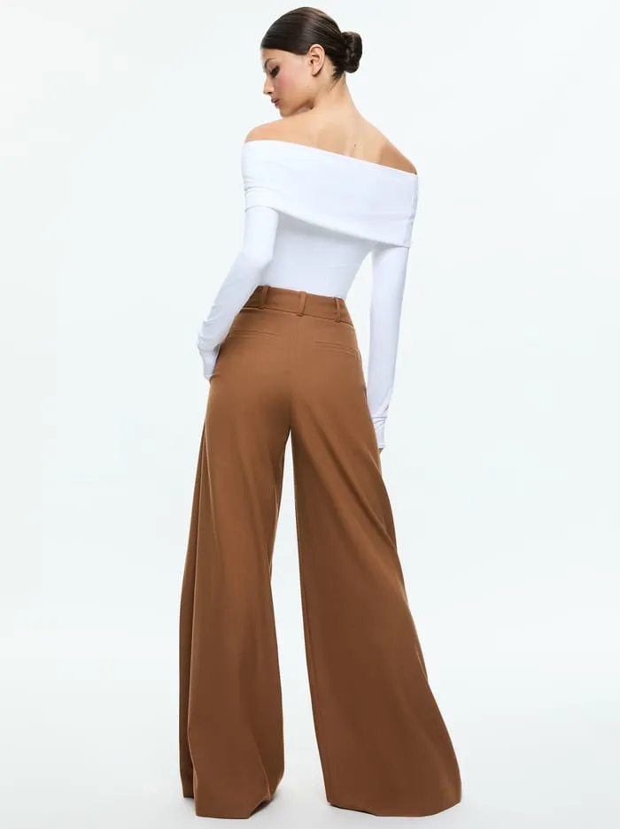 Tops Women Alice Olivia Elia Bodysuit Off White