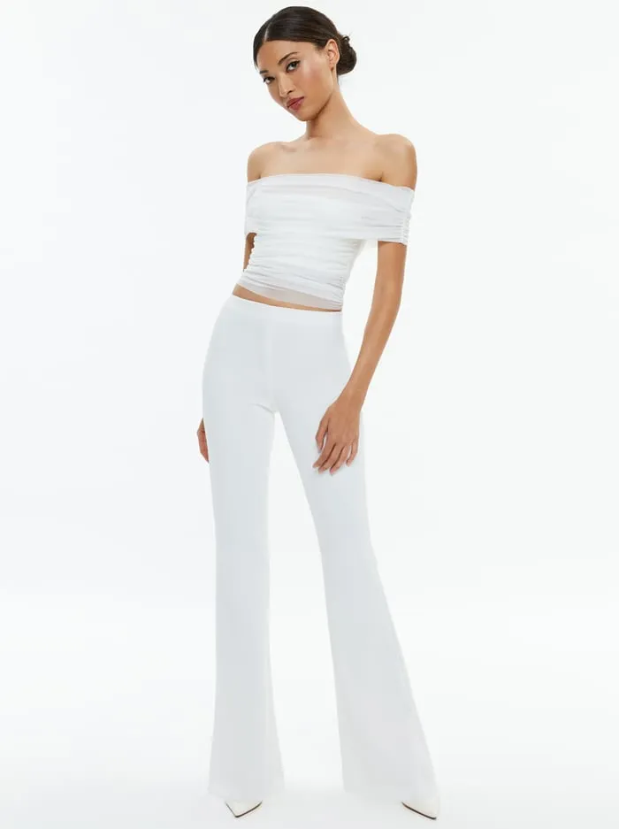 Tops Women Alice Olivia Isadola Top Off White