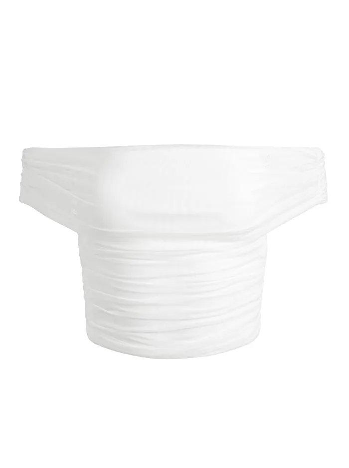 Tops Women Alice Olivia Isadola Top Off White