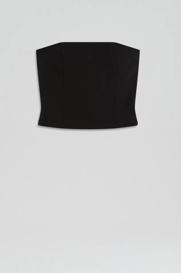 Tops Women Scanlan Theodore CADY BUSTIER Black Tops Women Scanlan Theodore CADY BUSTIER Black