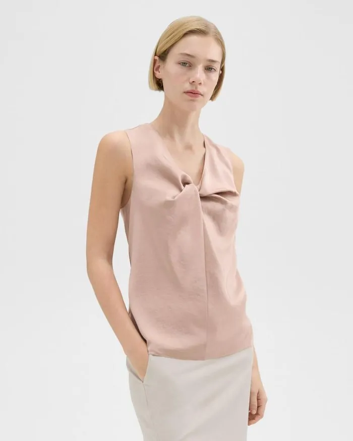 Tops Women Theory Twisted Sleeveless Top Sakura