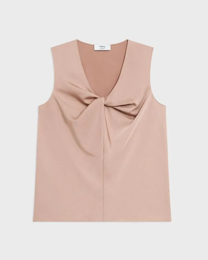 Tops Women Theory Twisted Sleeveless Top Sakura