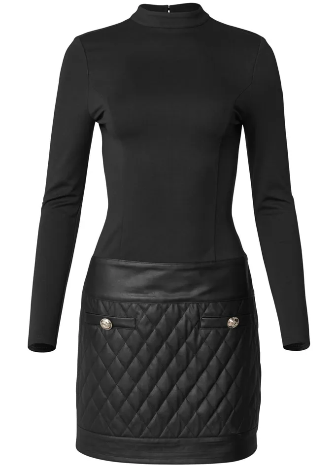TWOFER MINI DRESS Black Women VENUS Short Dresses