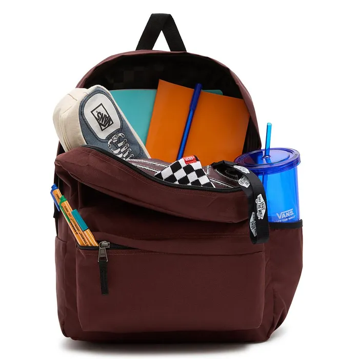 Vans Bags and Backpacks Women Realm Flying V Backpack Brown