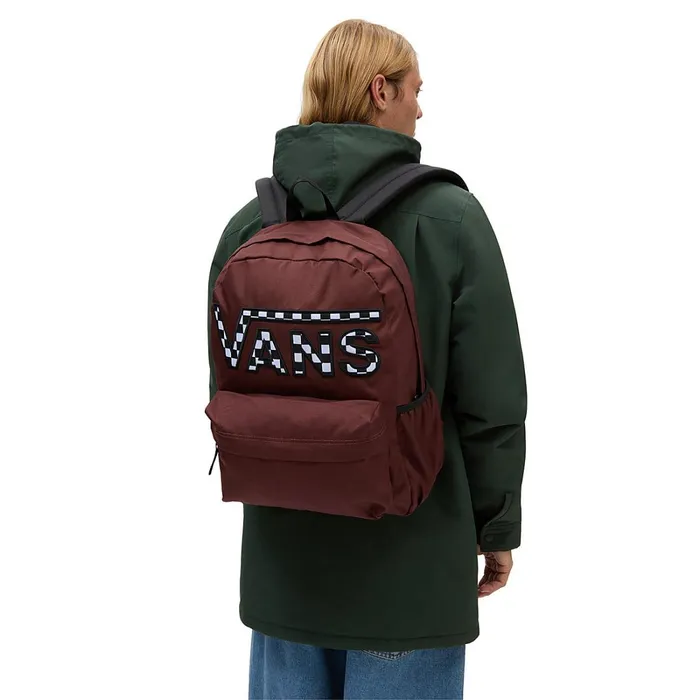 Vans Bags and Backpacks Women Realm Flying V Backpack Brown