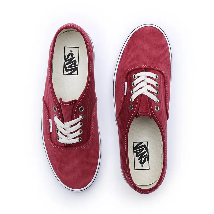 Vans Classics Men Authentic Corduroy Shoes Red