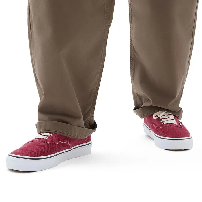Vans Classics Men Authentic Corduroy Shoes Red