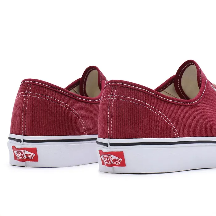 Vans Classics Men Authentic Corduroy Shoes Red