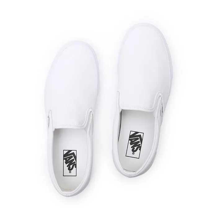 Vans Classics Men Classic SlipOn Shoes White