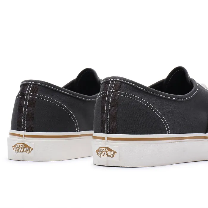 Vans Classics Men Embroidered Check Authentic Shoes Black