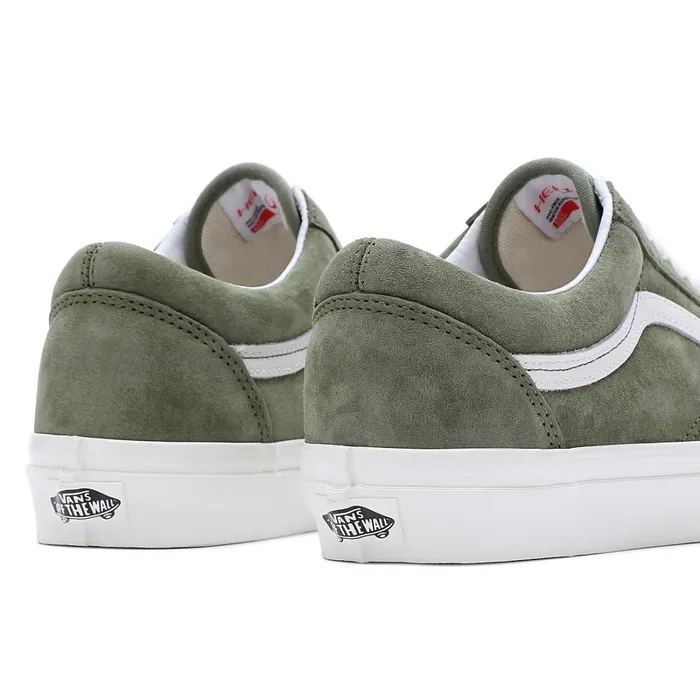 Vans Classics Men Pig Suede Old Skool 36 DX Shoes Green