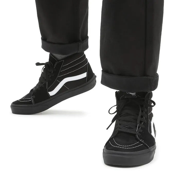 Vans Classics Men SuedeCanvas Sk8Hi Shoes Black
