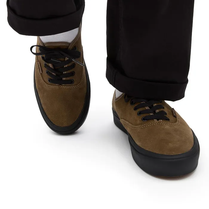 Vans Classics Women Authentic ComfyCush Suede Shoes Brown