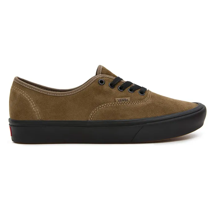 Vans Classics Women Authentic ComfyCush Suede Shoes Brown