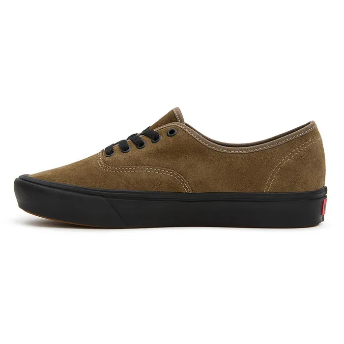 Vans Classics Women Authentic ComfyCush Suede Shoes Brown