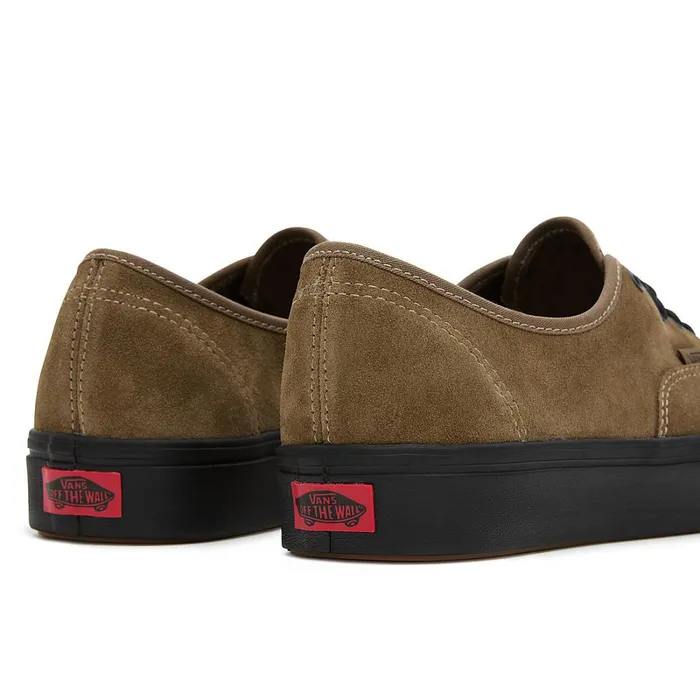 Vans Classics Women Authentic ComfyCush Suede Shoes Brown