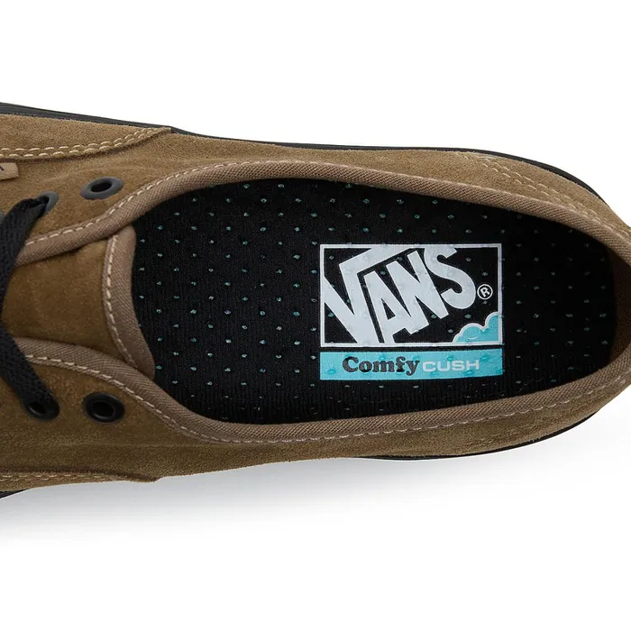 Vans Classics Women Authentic ComfyCush Suede Shoes Brown