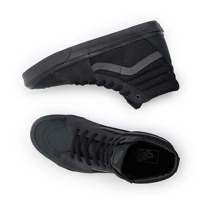 Vans Classics Women Ballistic Mix Sk8Hi Shoes Black