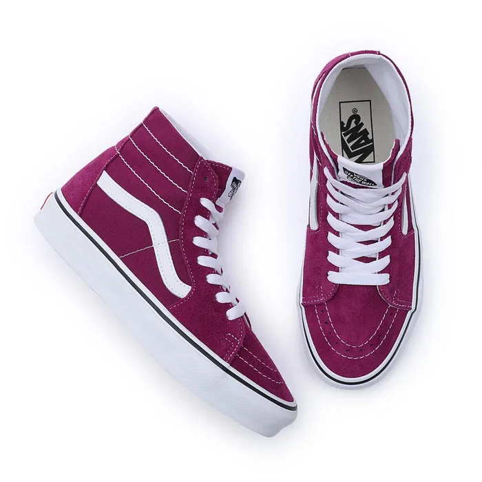 Vans Classics Women Color Theory Sk8Hi Tapered Shoes Purple