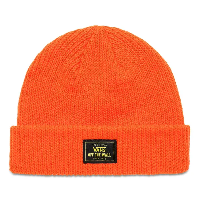 Vans Hats and Beanies Men Bruckner Cuff Beanie Orange