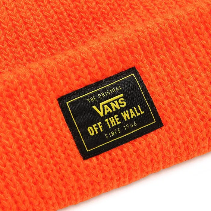 Vans Hats and Beanies Men Bruckner Cuff Beanie Orange
