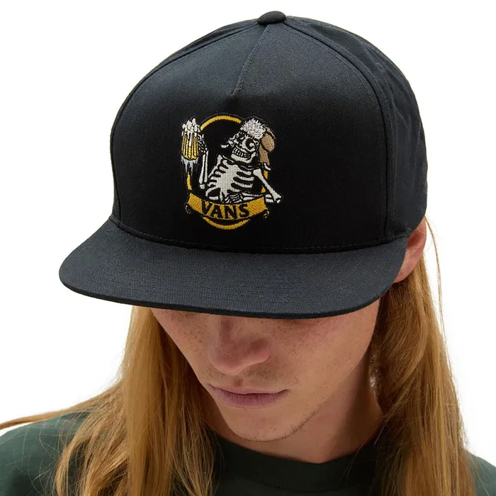 Vans Hats and Beanies Men Cold Crew Snapback Hat Black