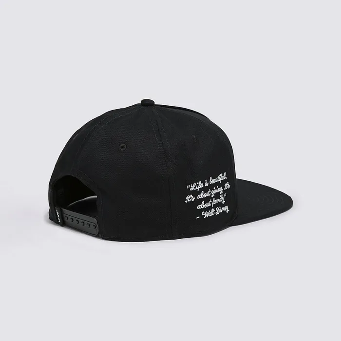 Vans Hats and Beanies Men Disney X Thats Me Snapback Hat Black