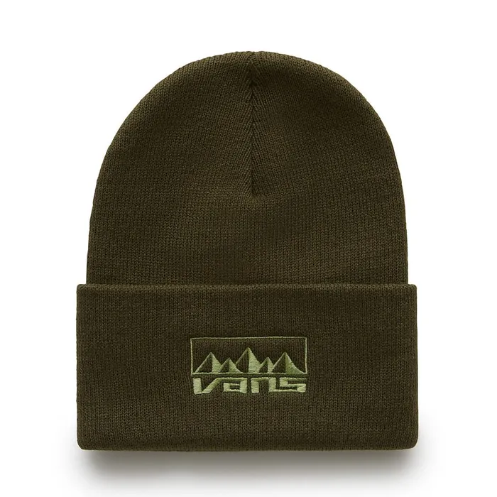 Vans Hats and Beanies Men Outer Limits Cuff Beanie Green