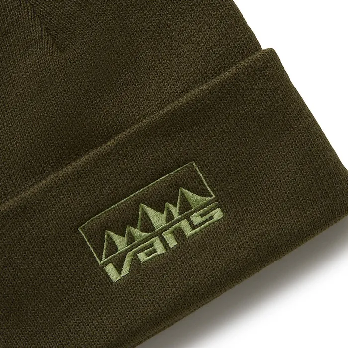 Vans Hats and Beanies Men Outer Limits Cuff Beanie Green