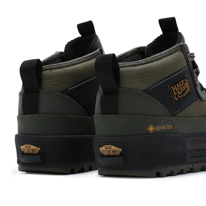 Vans HiTop Shoes Men Half Cab GORETEX MTE3 Shoes Black Green