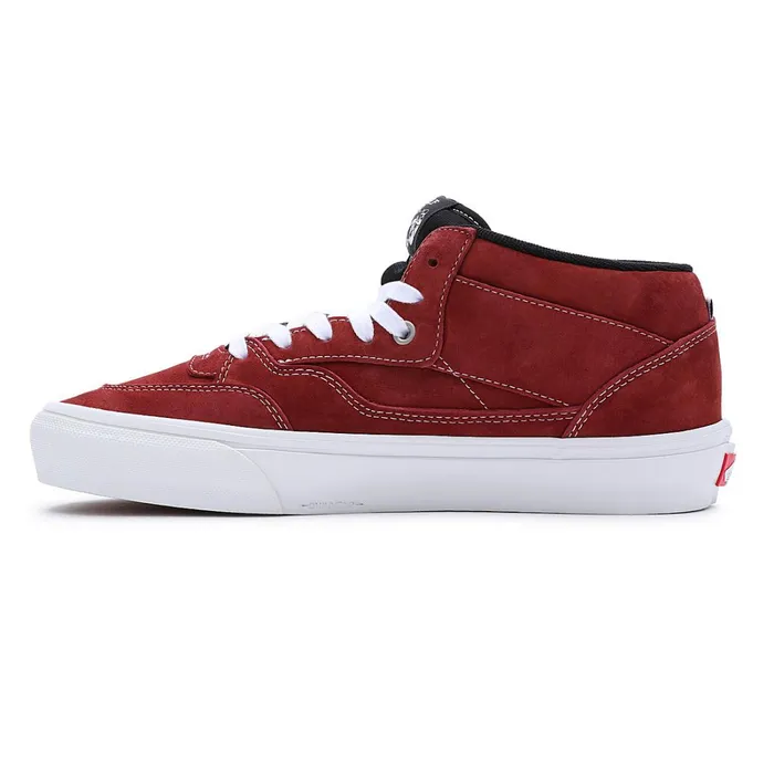 Vans HiTop Shoes Men Pig Suede Skate Half Cab 03992 Shoes Red