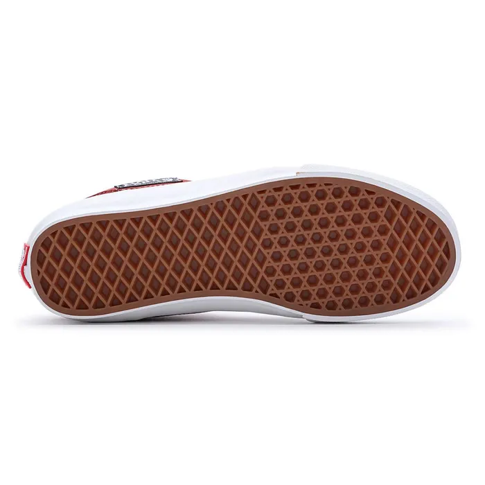 Vans HiTop Shoes Men Pig Suede Skate Half Cab 03992 Shoes Red