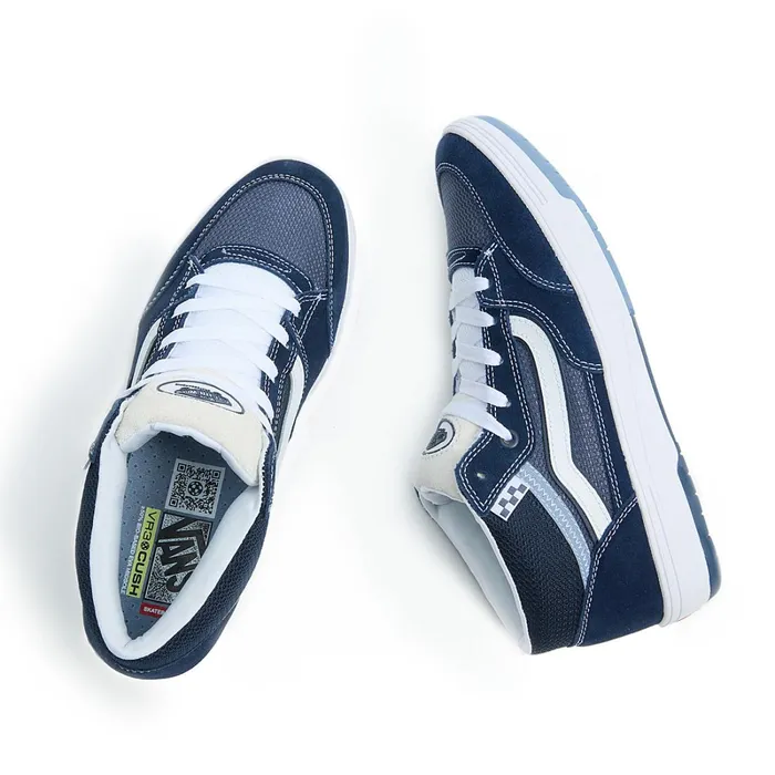 Vans HiTop Shoes Men Zahba Mid Shoes Blue