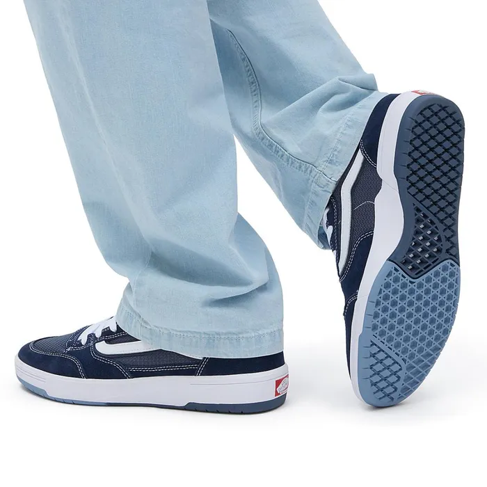 Vans HiTop Shoes Men Zahba Mid Shoes Blue