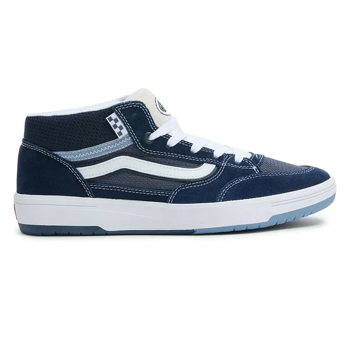 Vans HiTop Shoes Men Zahba Mid Shoes Blue
