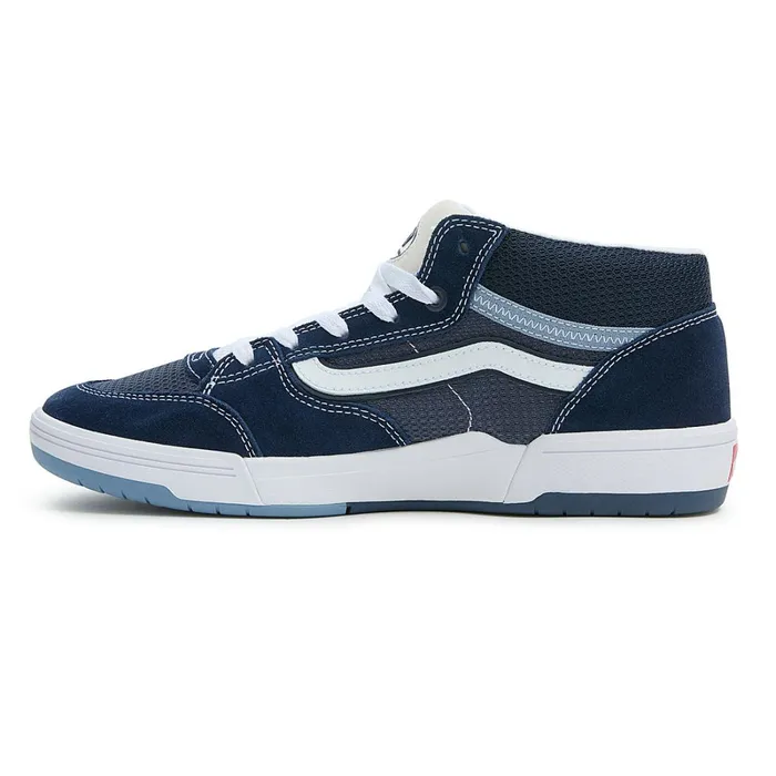 Vans HiTop Shoes Men Zahba Mid Shoes Blue