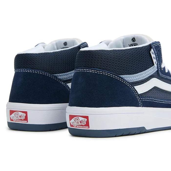 Vans HiTop Shoes Men Zahba Mid Shoes Blue