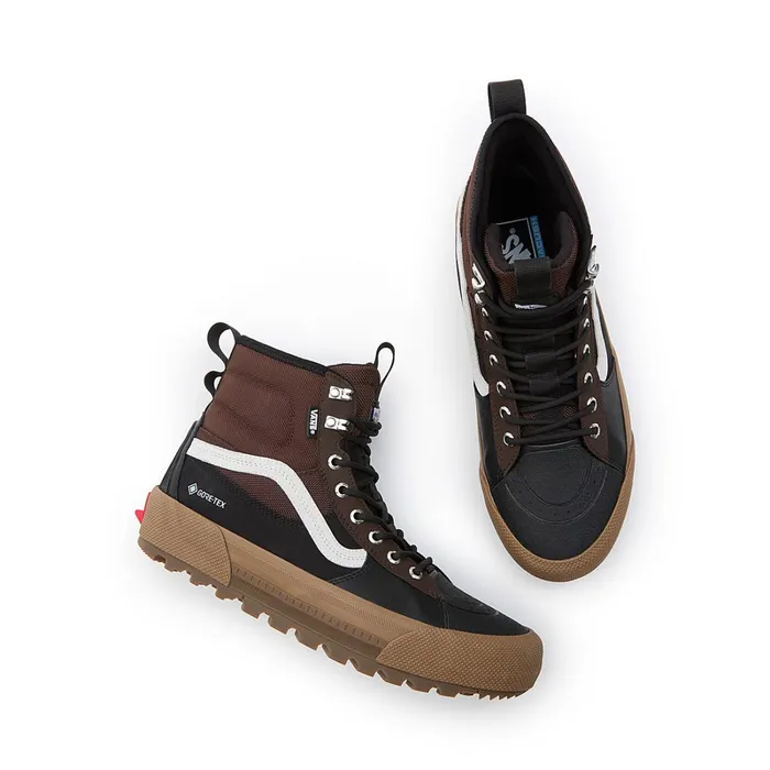 Vans HiTop Shoes Women GoreTex Sk8Hi MTE3 Shoes Brown