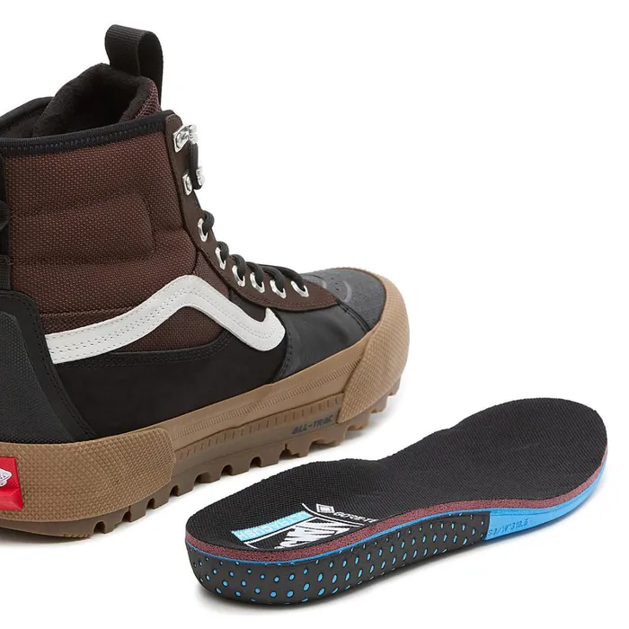 Vans HiTop Shoes Women GoreTex Sk8Hi MTE3 Shoes Brown