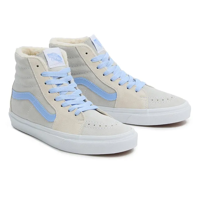 Vans HiTop Shoes Women Sherpa Sk8Hi Shoes Multicolour
