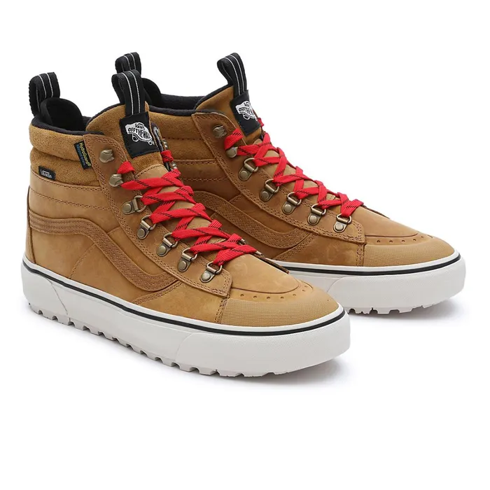 Vans HiTop Shoes Women Sk8Hi DR MTE2 Shoes Brown
