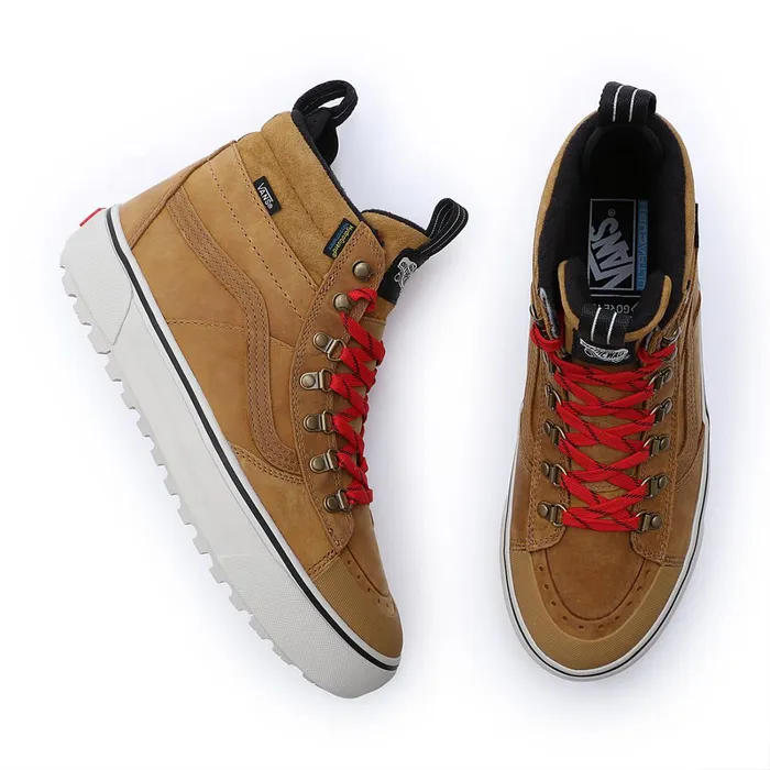Vans HiTop Shoes Women Sk8Hi DR MTE2 Shoes Brown
