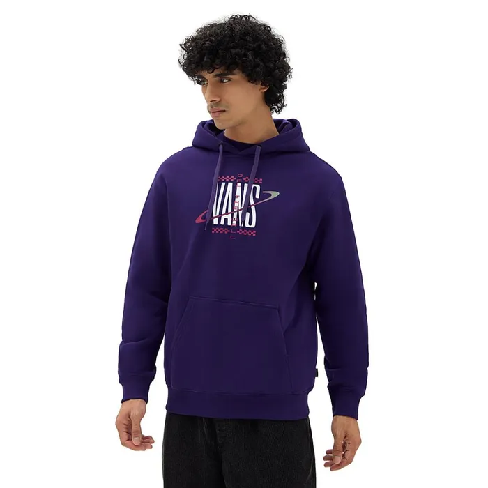 Vans Hoodies and Sweatshirts Men Saturn Pullover Hoodie Purple