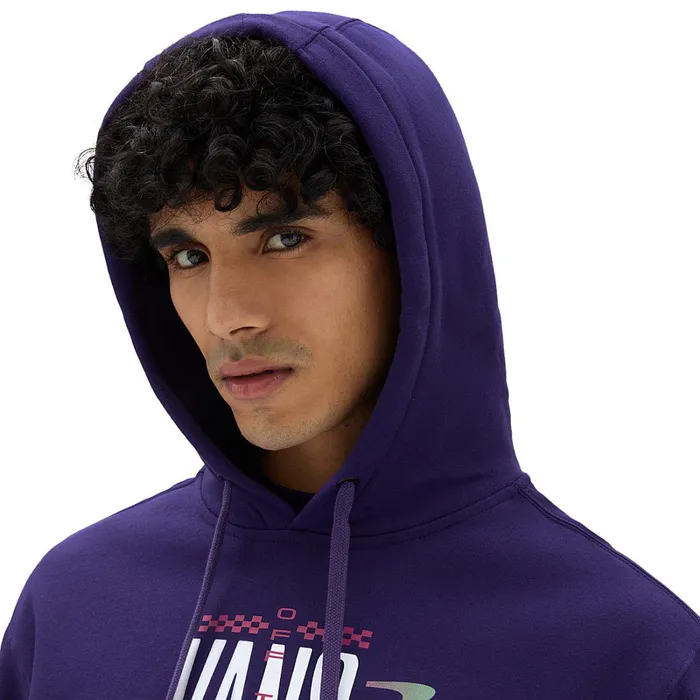 Vans Hoodies and Sweatshirts Men Saturn Pullover Hoodie Purple