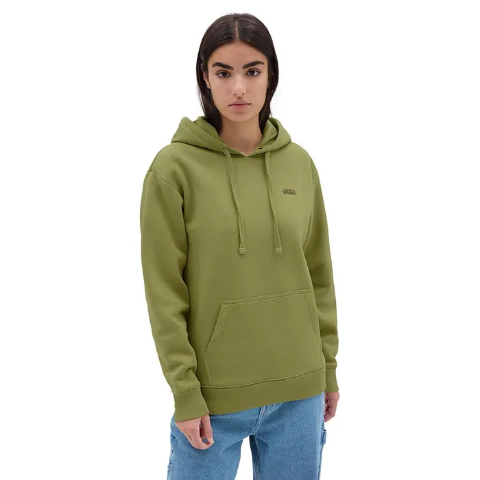 Vans Hoodies and Sweatshirts Women Flying V Boyfriend Fit Pullover Hoodie Green