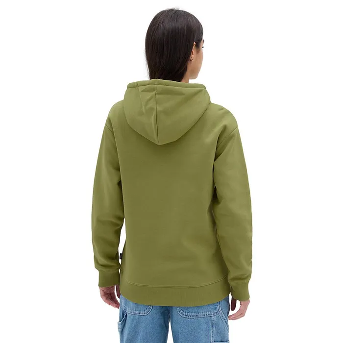 Vans Hoodies and Sweatshirts Women Flying V Boyfriend Fit Pullover Hoodie Green